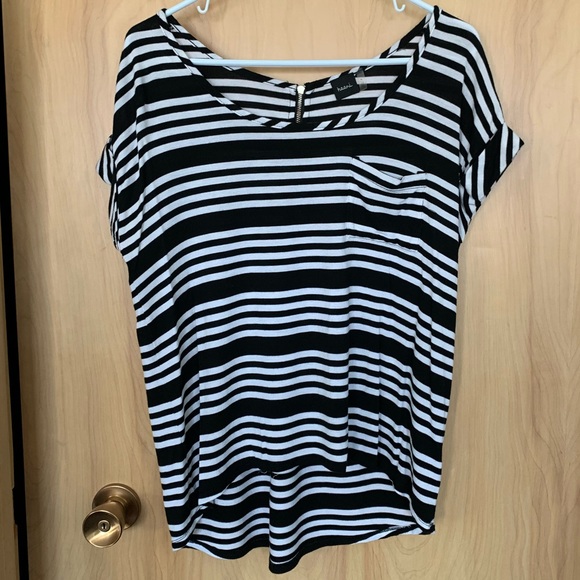 Fun & Flattering Stripped Blouse 🔲 - Picture 1 of 6